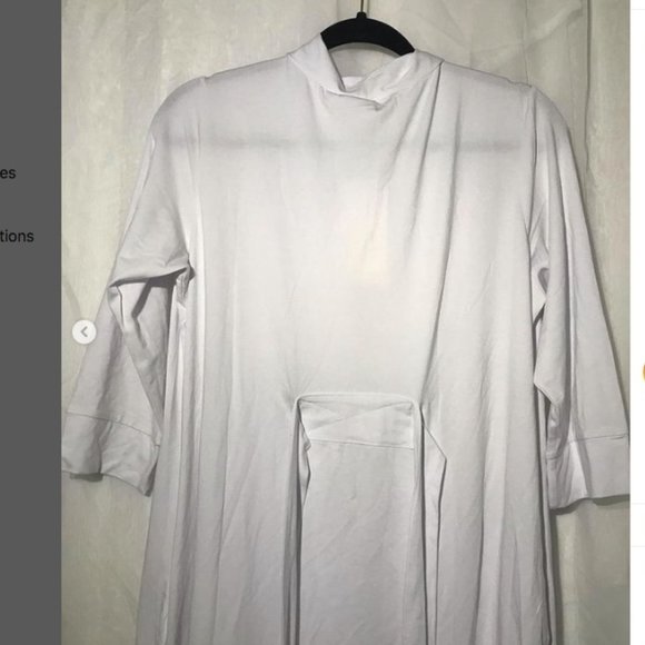 White Robe Soft Robe Bathrobe - Picture 6 of 6